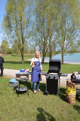 Ganz herzlichen Dank an die Feuerwehr Erding für die eindrucksvolle Demonstration der Gefahren beim Grillen.