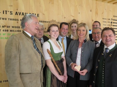 Besuch auf der Grünen Woche in Berlin am vergangenen Wochenende.