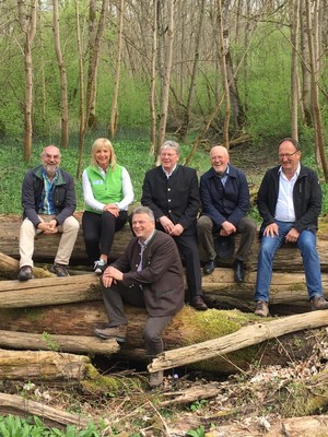 Heute in den Donau-Auen auf Exkursion und Austausch mit politischen Vertretern zum möglichen 3. Nationalpark in Bayern.