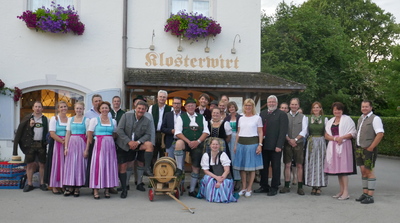 Fassprobe mit unseren Botschaftern des geistigen Genusses, unseren bayerischen Edelbrandsommeliers auf der Fraueninsel!