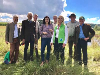 Schöner und interessanter Besuch bei Dorothee Bär, MdB im Landkreis Haßberge unter dem Motto "Natur trifft Heimat"!