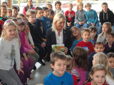 Bundesweiter Vorlesetag an den Grundschulen Maria Thalheim und Reichenkirchen.